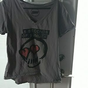 5 seconds of summer v neck